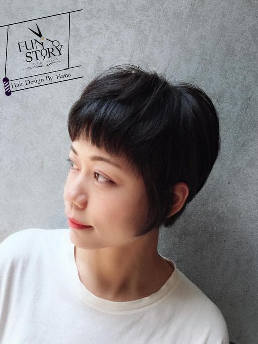 女生短髮、冷燙、女生燙髮