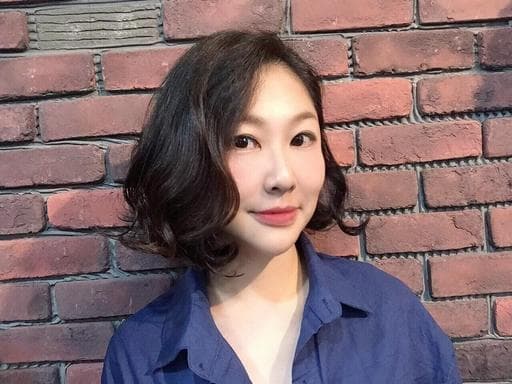 女生短髮、女生染燙、棕色系