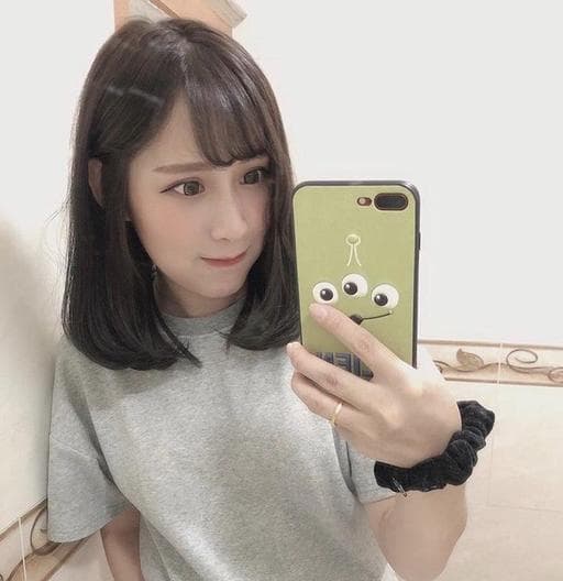 女生中長髮、女生染髮、不用漂髮