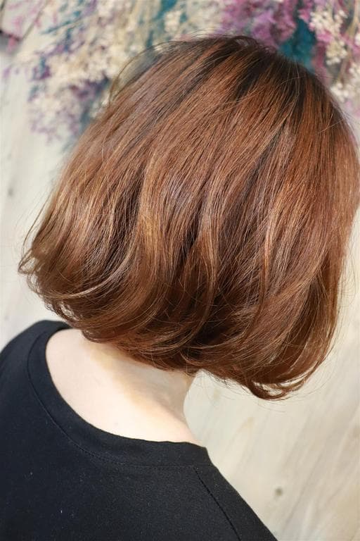 女生短髮、台南剪髮、清新中短髮-(耳下肩上)