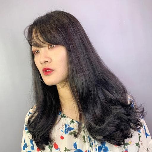 女生染燙、浪漫大卷、霧面質感