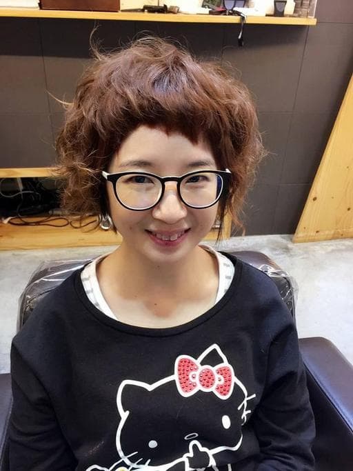 女生短髮、女生染燙、女生染髮