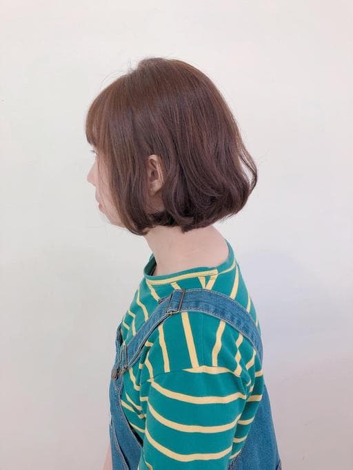 女生短髮、女生染燙、燙卷