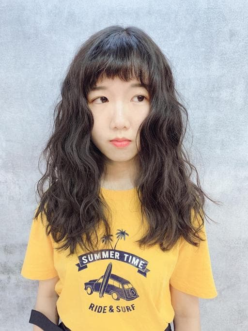 燙卷、質感溫塑、女生長髮