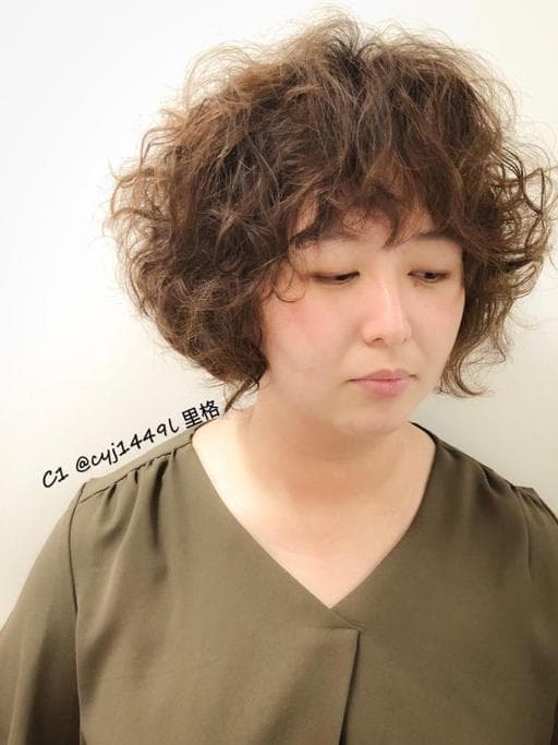 女生短髮、女生染燙、女生染髮