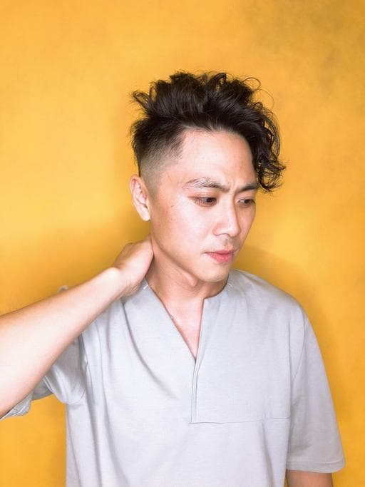 男生短髮、男生Undercut、男生卷髮