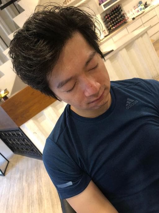 男生短髮、男生燙髮、冷燙