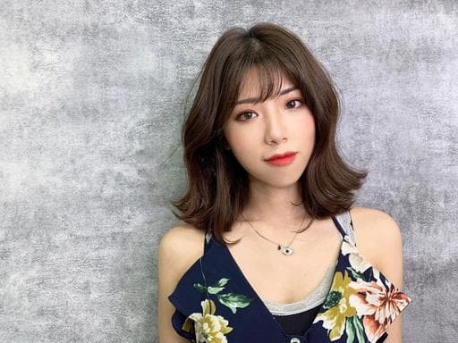 女生中長髮、女生染髮、女生燙髮