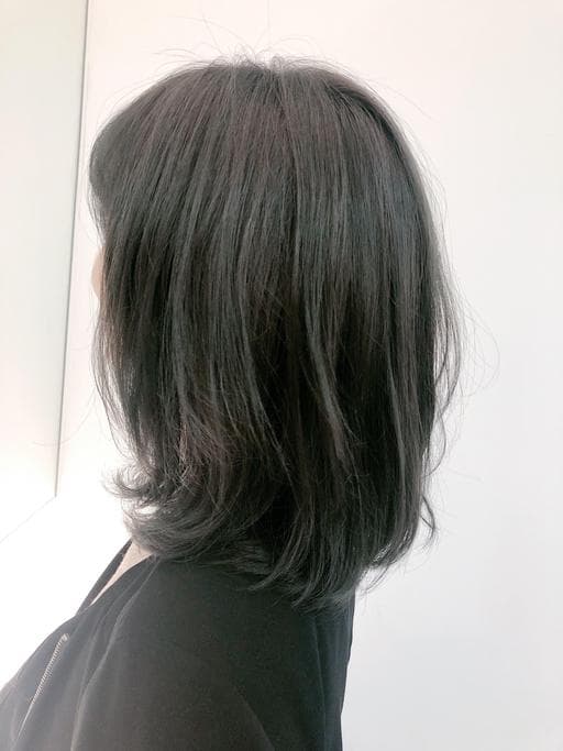 女生中長髮、女生染燙、染髮