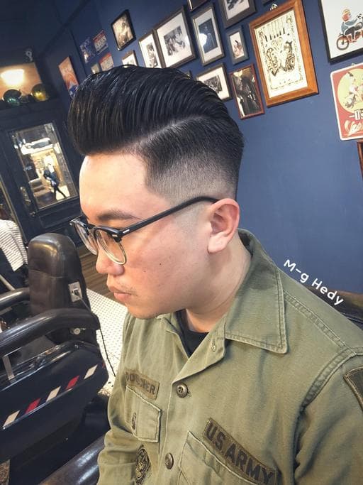 男生短髮、男生Undercut、男士漸層推