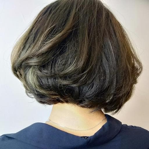 女生短髮、鮑伯頭、溫塑燙