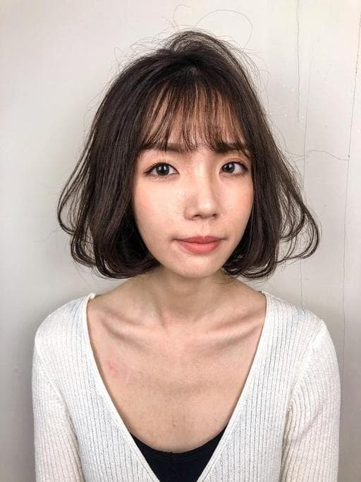 女生短髮、溫塑燙、長鮑伯