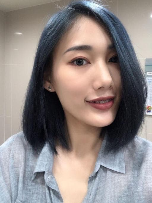 女生中長髮、漂色、女生染髮