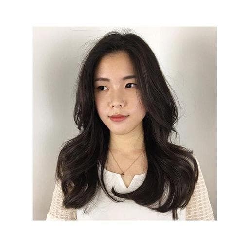 女生染燙、女生長髮、電棒造型
