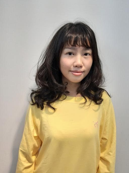 女生長髮、溫塑燙、女生燙髮