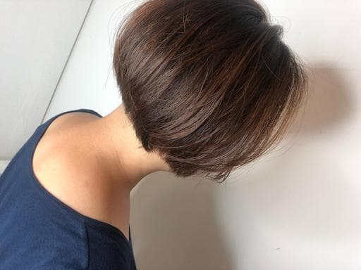 女生短髮、女生染髮、不用漂髮