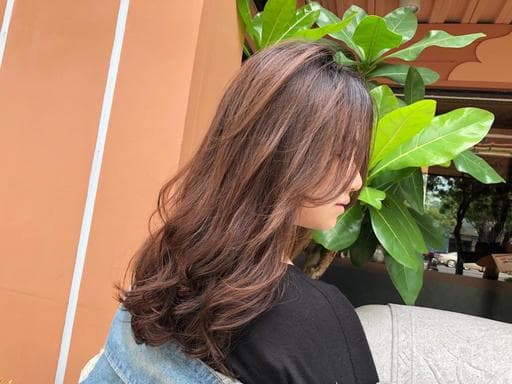 女生長髮、女生燙髮、溫塑燙