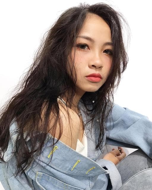 女生長髮、女生燙髮、溫塑燙