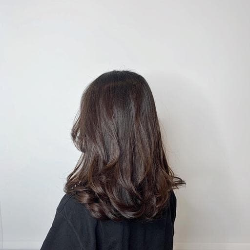 女生中長髮、韓系、女生燙髮