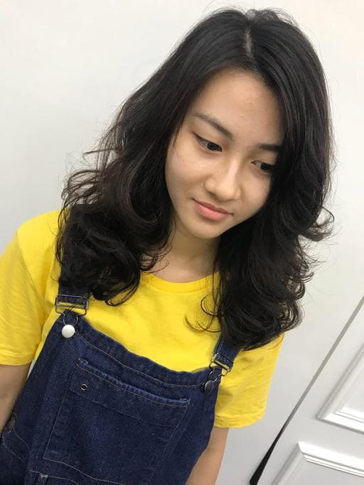 女生長髮、女生燙髮、泰迪熊卷髮