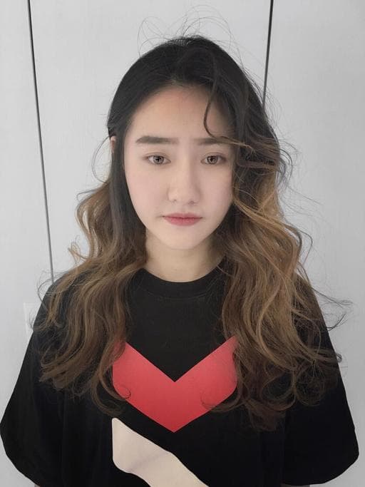 女生長髮、長髮造型、日系雜誌風