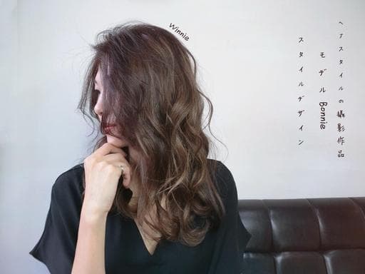 女生中長髮、女生染燙、漂色