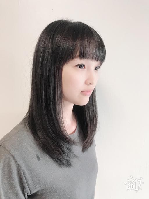 女生中長髮、清新中短髮-(耳下肩上)、花蓮燙髮