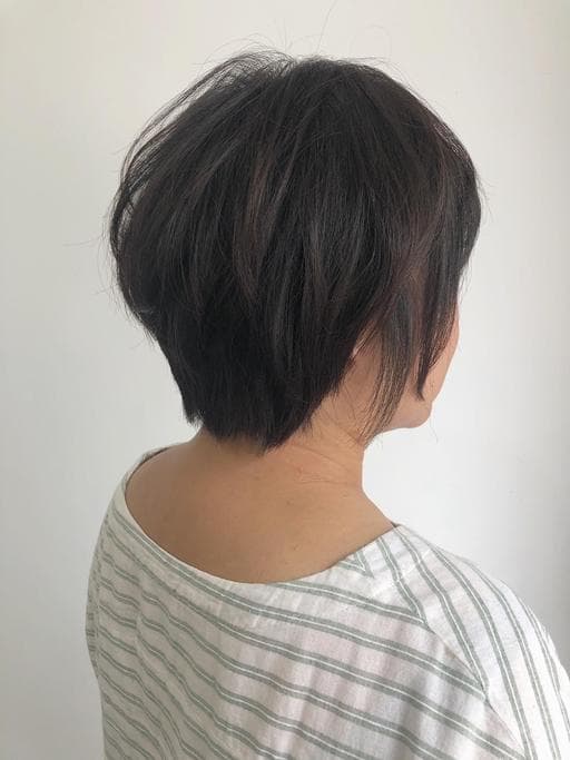 女生短髮、女生染髮、棕色系