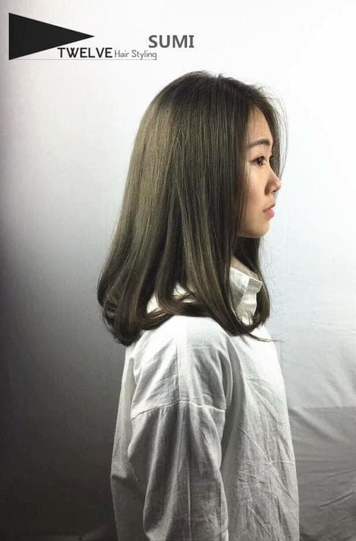 女生染髮、霧面、質感