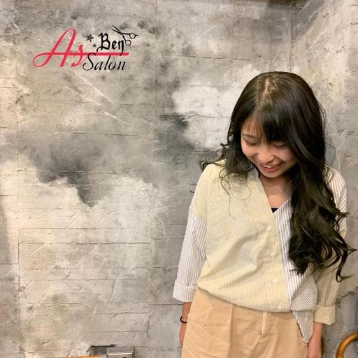 女生長髮、女生染髮、電棒造型