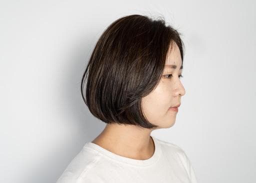 女生短髮、下巴短髮、桃園南崁剪髮