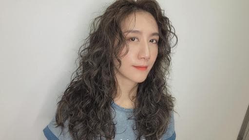 女生長髮、女生染髮、QQ捲