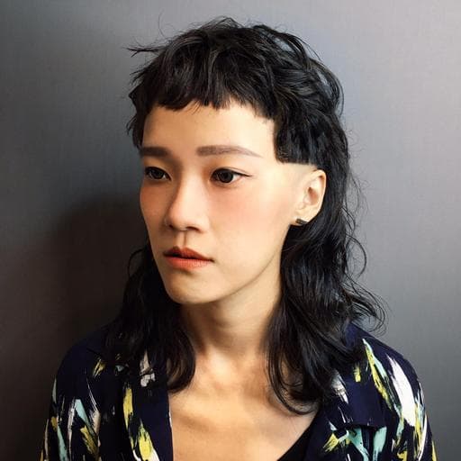女生中長髮、溫塑燙、女生燙髮