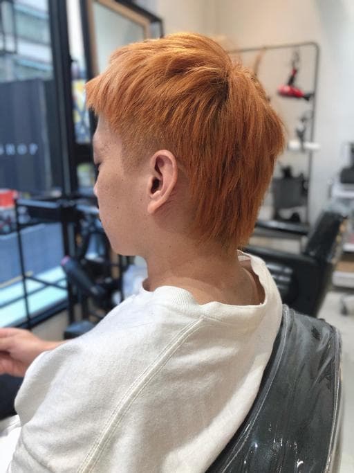 男生短髮、漂色、男生染髮