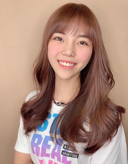 灰色系、女生長髮、女生染髮