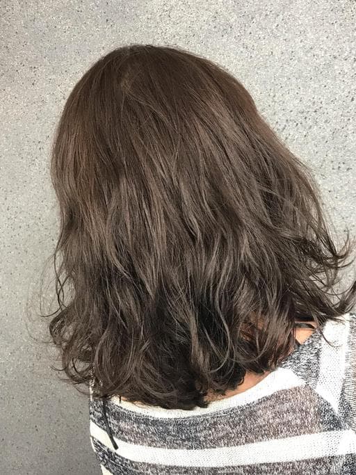 女生中長髮、女生染燙、女生染髮