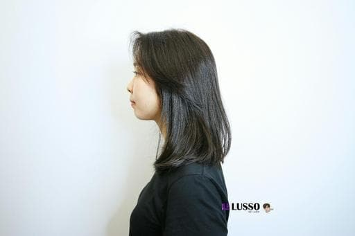女生中長髮、台北剪髮、大安區剪髮