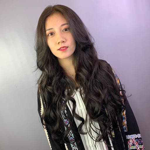 接髮、女生染燙、女生長髮