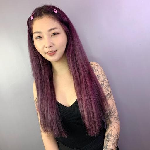 接髮、漂色、女生染髮