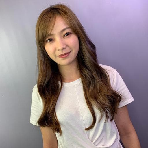 接髮、女生長髮、女生染髮
