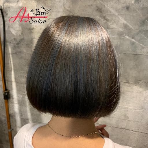 女生短髮、漂色、染髮