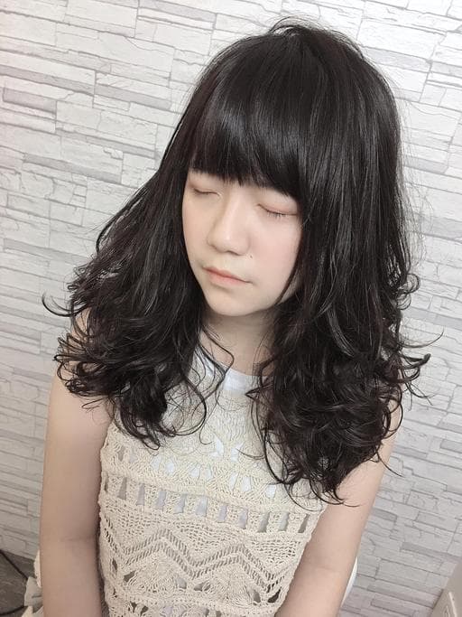 女生長髮、溫塑燙、女生燙髮