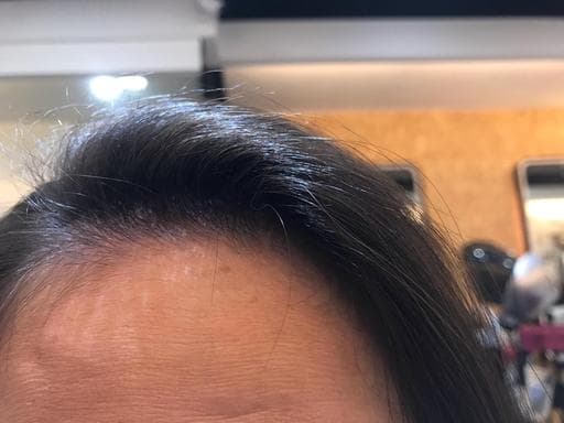 女生長髮、韓式髮根燙、無痕髮根燙