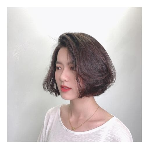 女生短髮、清新中短髮-(耳下肩上)、髮妝燙