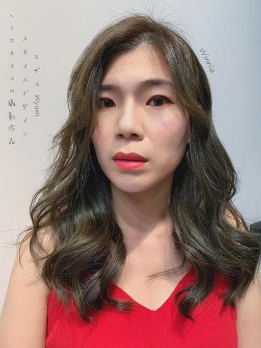棕色系、女生長髮、女生染髮