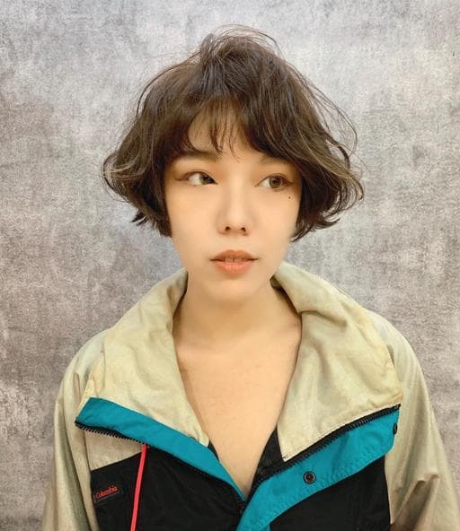 女生短髮、短髮女神系、女生染髮