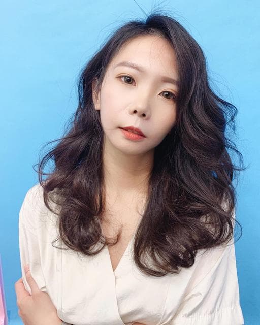 浪漫大卷、女生長髮、溫塑燙