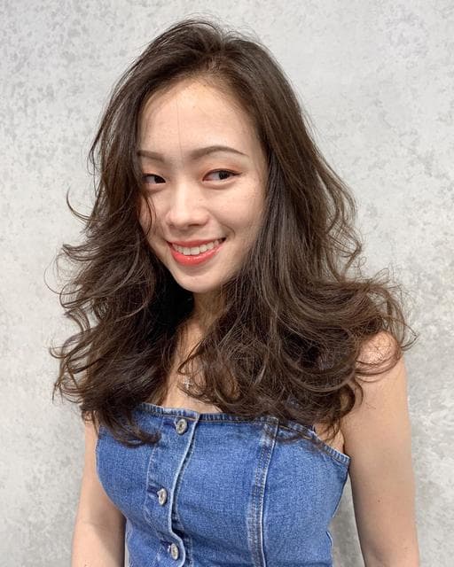 女生長髮、溫塑燙、女生燙髮