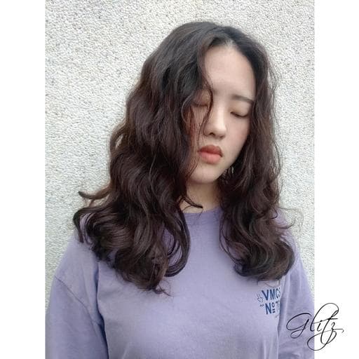 女生長髮、溫塑燙、長髮造型