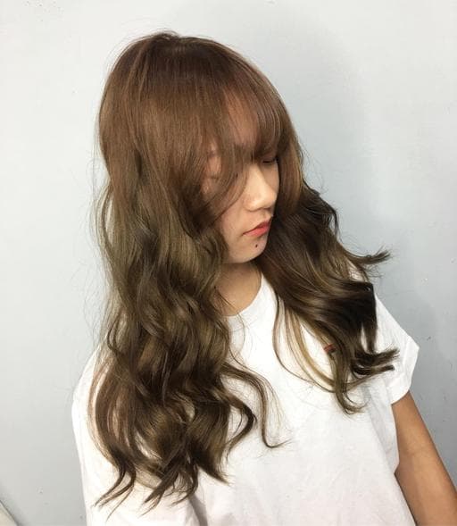 棕色系、女生長髮、女生染髮
